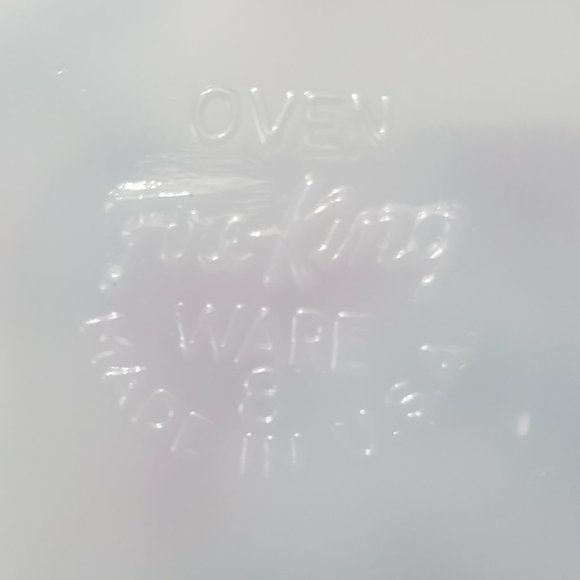 Anchor Hocking Fire King Honeysuckle Milk Glass Dinner Lunch Plates - Picture 7 of 7